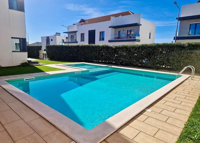 Apartment Deep Blue Ac Heating Complex With Pool & Bbq Ferrel (Leiria)