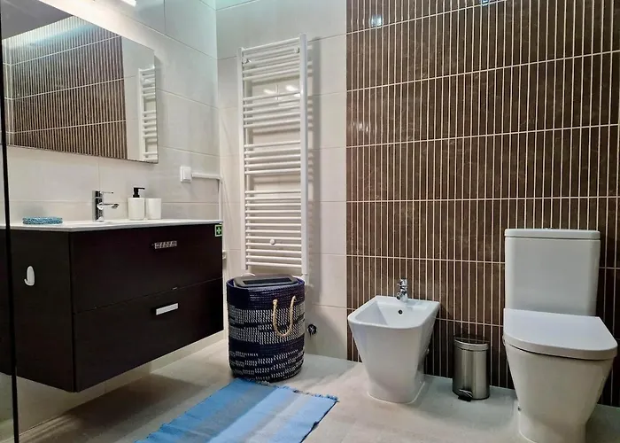 Apartment Deep Blue Ac Heating Complex With Pool & Bbq