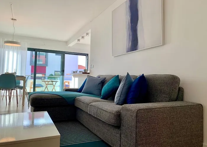 Apartment Deep Blue Ac Heating Complex With Pool & Bbq Ferrel (Leiria)