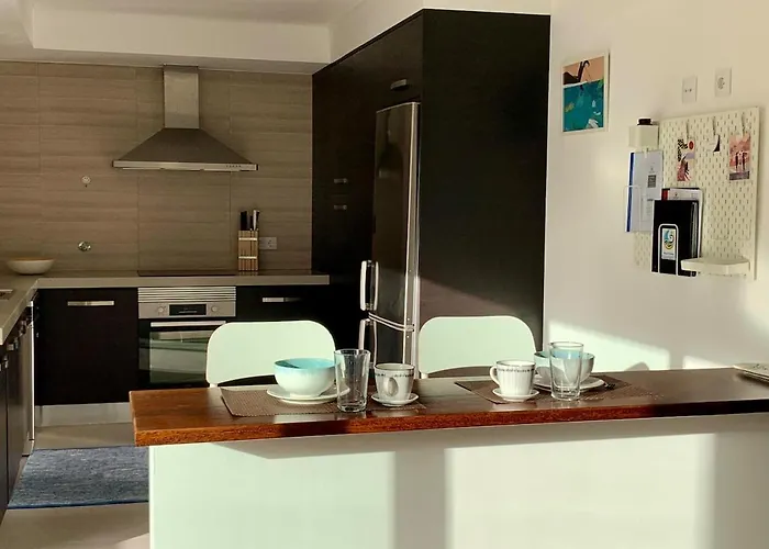 Apartment Deep Blue Ac Heating Complex With Pool & Bbq *